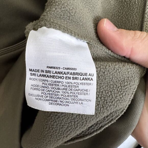 Nike Carolina Panthers Salute to Service Hoodie Mens M Green Pullover NFL - Picture 5 of 9